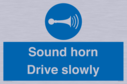 sound-horn-drive-slowly-warehousing-and-delivery-sign~